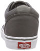 Picture of Vans Men's Low-Top Sneakers, Grey Canvas Pewter White 4wv, 10.5 UK - Size: 11.5