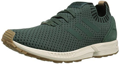 Picture of adidas Originals Men's Shoes | Zx Flux Pk Fashion Sneakers, Utility Ivy Gum, ((9.5 M US) - Size: 9.5 M US