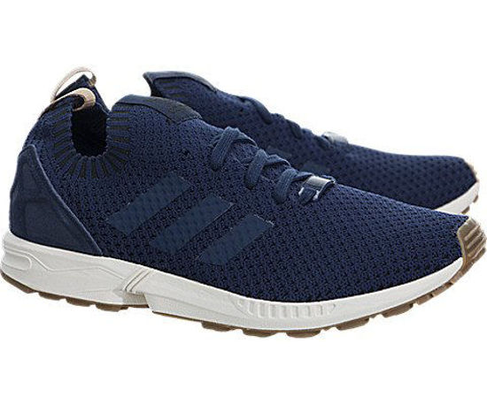 Picture of adidas Originals Men's Shoes | Zx Flux Pk Fashion Sneakers, Collegiate Navy, ((7 M US) - Size: 7 M US