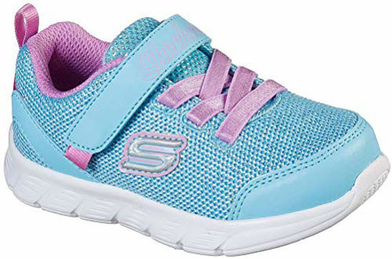 Picture of Skechers Girls Sneaker, Light Blue/Lavender,5 M US - Size: 5 Toddler