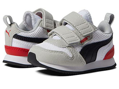 Picture of PUMA R78 V (Toddler) Puma White/Puma Black/High-Risk Red 5 Toddler M - Size: 5 Toddler