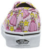 Picture of Vans Authentic Nintendo Princess Peach Ankle-High Canvas Skateboarding Shoe - 8M / 6.5M - Size: 8 Women/6.5 Men