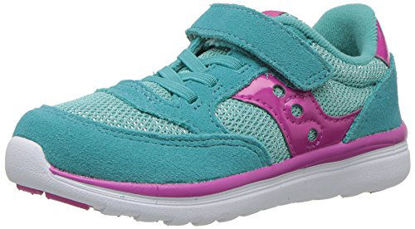 Picture of Saucony Girls' Baby Jazz Lite Sneaker, Blue, 5 Wide US Toddler - Size: 5 Wide Toddler