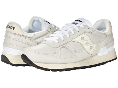 Picture of Saucony Shadow Original - Distressed White/White Men's 3.5, Women's 5 Medium - Size: 5 Women/3.5 Men