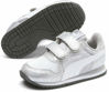 Picture of PUMA Cabana Racer Glitz Sneaker in Silver/White/Violet, Size 7 M - Size: 7 Toddler