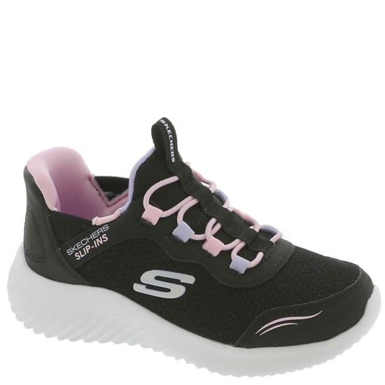 Picture of Skechers Girls Bounder-Simple Cute Sneaker, Black, 3 Little Kid - Size: 3 Little Kid