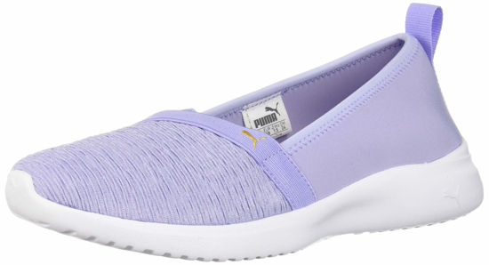 Picture of PUMA Women's Adelina Sneaker, Sweet Lavender Team Gold, 7.5 M US - Size: 7.5