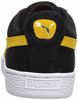 Picture of PUMA Men's Suede Classic Sneaker, Black-Spectra Yellow-White, 5.5 M US - Size: 5.5