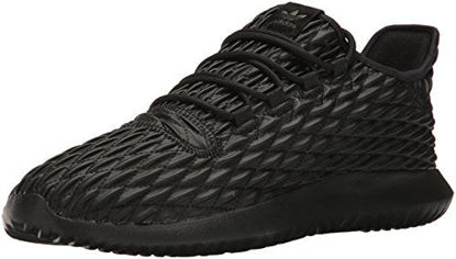 Picture of adidas Originals Men's Tubular Dusk Running Shoe, Black/Black/Utility Black Fabric, 4 M US - Size: 4