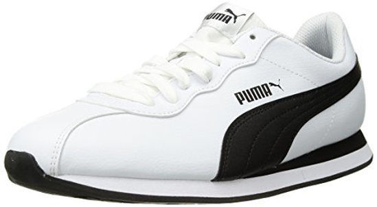 Picture of PUMA Men's Turin Sneaker, White-Black, 9 M US - Size: 9