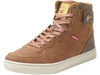 Picture of Levi's Mens Jeffrey Hi WX C Fashion Hightop Sneaker Shoe, Tan/Brown, 10 M - Size: 10