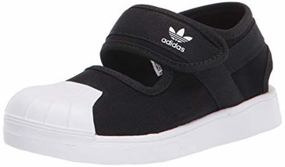 Picture of adidas Originals Superstar 360 Sandals Sneaker, Black/White/White, 1 US Unisex Little Kid - Size: 1 Little Kid