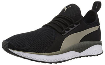 Picture of PUMA Men's Tsugi APEX Sneaker, Black-ash-Dark Shadow, 8.5 M US - Size: 8.5