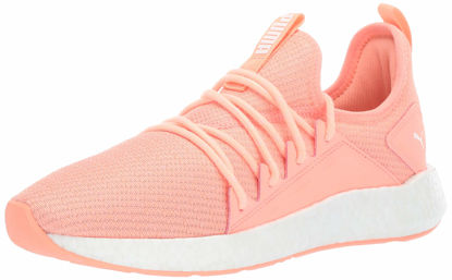 Picture of PUMA Women's Nrgy Neko Knit Sneaker, peach bud-puma white, 9 M US - Size: 9