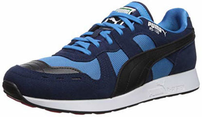 Picture of PUMA Men's RS-100 Sneaker, Peacoat-Bleu Azur, 9.5 M US - Size: 9.5