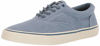 Picture of Sperry Mens Striper II CVO Twill Sneaker, Blue, 7.5 - Size: 7.5