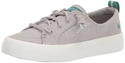 Picture of Sperry Women's Crest Vibe Sneaker, Grey Ripstop, 11 - Size: 11