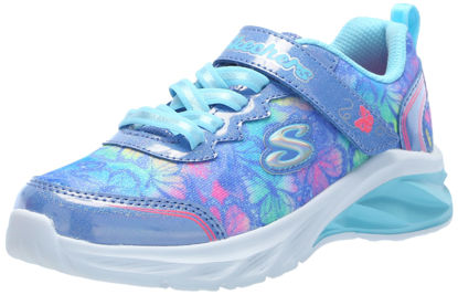 Picture of Skechers Girls Coastline Sneaker, Blue/Multi, 3 Little Kid - Size: 3 Little Kid