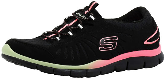 Picture of Skechers Women's Gratis-in Motion Fashion Sneaker, Black Multi, 6.5 M US - Size: 6.5