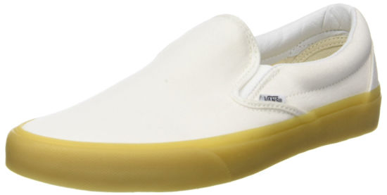 Picture of Vans Women's Classic Slip-On Slip on Trainers, Off-White (Marshmallow/Gum Ovm), 3 UK 35 EU - Size: 5.5 Women/4 Men