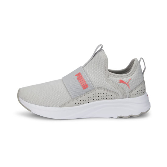 Picture of PUMA Softride Sophia Slip-On Gray Violet/Sunset Glow 6 B (M) - Size: 6