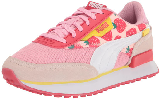 Picture of Puma Future Rider Sneaker, Summer Treats-Rosewater-Hibiscus-Prism Pink White, 2 US Unisex Little Kid - Size: 2 Little Kid