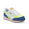 Picture of Puma Future Rider Sneaker, White-Fizzy Lime Royal, 5 US Unisex Big Kid - Size: 5 Big Kid