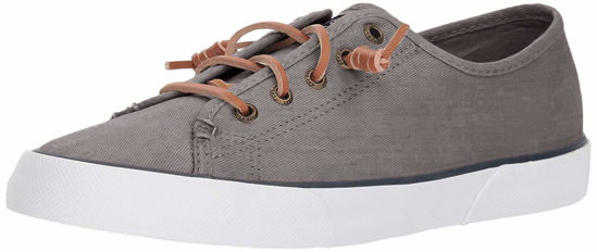 Picture of Sperry Womens Pier View Sneaker, Grey, 5.5 - Size: 5.5