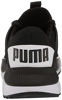 Picture of PUMA Men's Pacer Future Sneaker, Classic Black-White, 4 - Size: 4