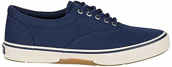 Picture of Sperry Top-Sider Halyard CVO Canvas Sneaker Men 15 Navy - Size: 15