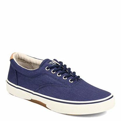 Picture of Sperry Men's, Halyard CVO Sneaker Navy Twill 9 W - Size: 9 Wide