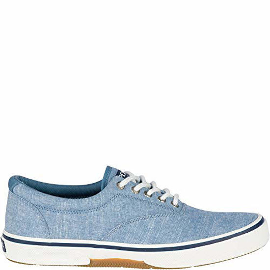 Picture of Sperry Men's, Halyard Sneaker Chambray Blue 8.5 M - Size: 8.5