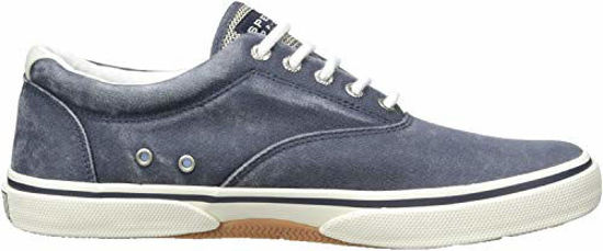 Picture of Sperry Men's Halyard CVO Canvas Sneaker, Navy, 9.5 M US - Size: 9.5