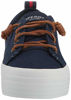 Picture of Sperry Women's Crest Vibe Platform Canvas Sneaker, Navy, 9 M US - Size: 9