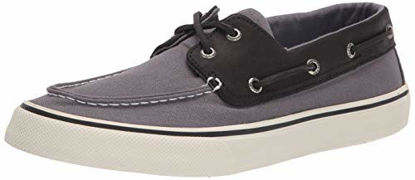 Picture of Sperry mens Bahama 2 Sneaker, Gray/Black, 10 Wide US - Size: 10 Wide