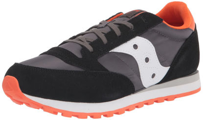 Picture of Saucony Jazz Original Sneaker, Black/Grey/Orange, 4 US Unisex Big Kid - Size: 4 Big Kid