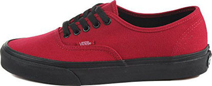 Picture of Vans Black Sole Authentic,Jester Red,US 5 M - Size: 6.5 Women/5 Men