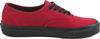 Picture of Vans Black Sole Authentic,Jester Red,US 5 M - Size: 6.5 Women/5 Men