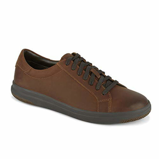 Picture of Dockers Mens Gilmore Leather Casual Fashion Sneaker Shoe, Chocolate, 10 M - Size: 10