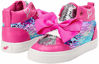 Picture of JoJo Siwa Girls' Fashion High Top Sneakers, Pink/White, Size 11 Little Kid' - Size: 11 Little Kid