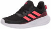 Picture of adidas Tensaur Running Shoe, Black/Signal Pink/Pink, 10.5 US Unisex Little Kid - Size: 10.5 Little Kid