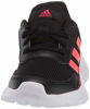 Picture of adidas Tensaur Running Shoe, Black/Signal Pink/Pink, 10.5 US Unisex Little Kid - Size: 10.5 Little Kid