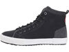 Picture of Levi's Mens CRT Hi American Folk Fashion Hightop Sneaker Shoe, Black/Charcoal, 7 M - Size: 7