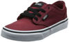 Picture of Vans Kids Atwood (Canvas) Oxblood/Black Skate Shoe 12 Kids US - Size: 29 M EU