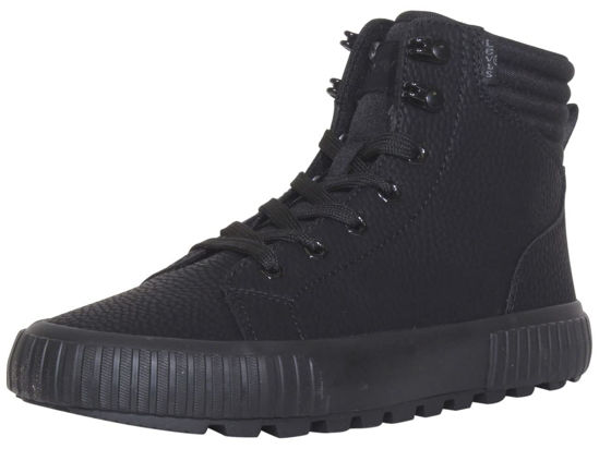 Picture of Levi's Womens Olivia Hightop Platform Sneaker Shoe, Black, 7 M - Size: 7