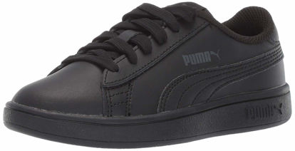 Picture of PUMA Smash 2 Sneaker, Black Black, 3 US Unisex Little Kid - Size: 3 Little Kid