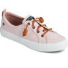 Picture of Sperry Women's Crest Vibe Mini Check Sneaker, Coral/White, 5 M US - Size: 5