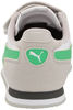 Picture of PUMA Cabana Racer Hook and Loop Sneaker, White-Island Green, 12 US Unisex Little Kid - Size: 12 Little Kid