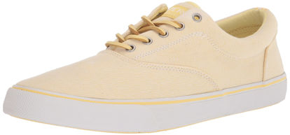 Picture of Sperry Men's Striper II CVO Sneaker, Yellow, 7.5 - Size: 7.5