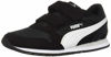 Picture of PUMA Unisex Kid's ST Runner Velcro Sneaker, Black-White-Gray Violet, 1.5 M US Little Kid - Size: 1.5 Little Kid